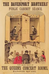 The Davenport Brothers, Poster for Seance